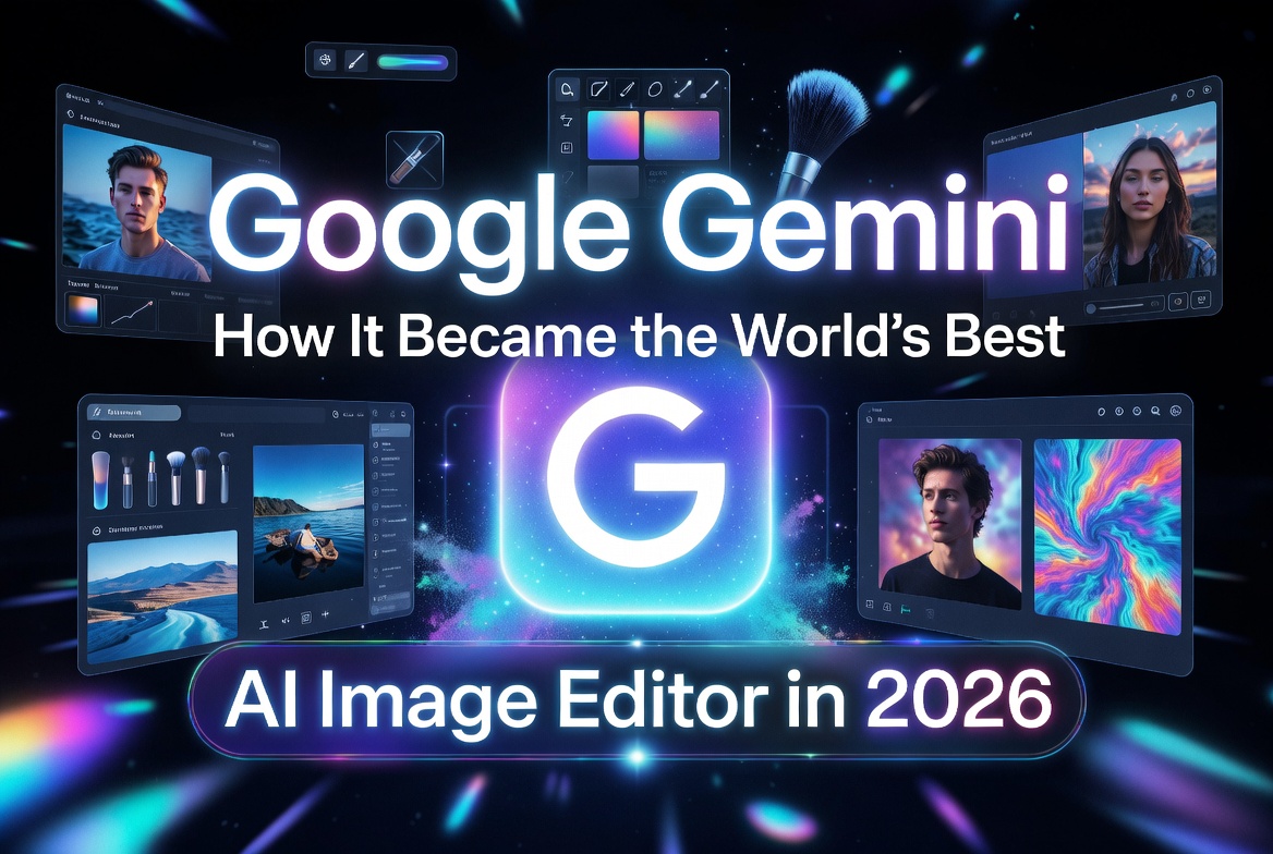 Google Gemini AI image editor with advanced photo editing and artificial intelligence enhancement tools