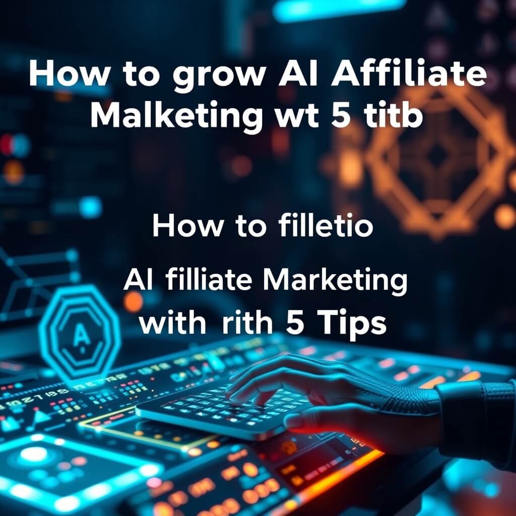 How to grow AI Affiliate Marketing with 5 Tips